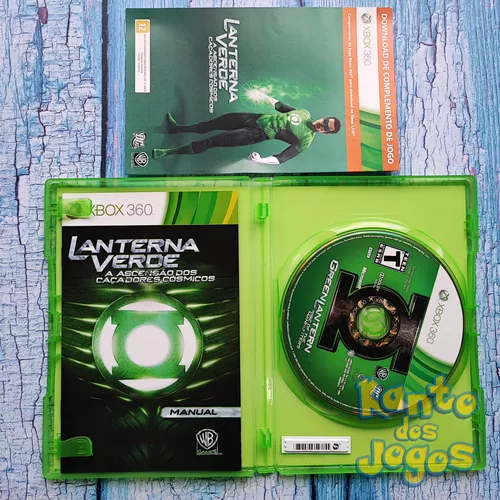 green lantern lanterna verde jogo para xbox 360 - 3d ntsc - Retro