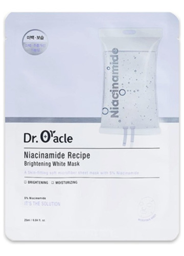 Dr.oracle Niacinamide Recipe Brightening White Mask *10 Kbty