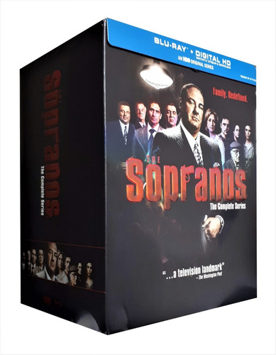 Los Sopranos Boxset Serie Completa 6 Temporadas Bluray + Dig