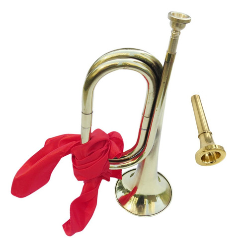 Mini Instrumento De Viento De Bronce Con Trompeta De