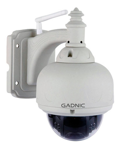 Imagen 1 de 1 de Cámara de seguridad Gadnic P2P00038 con resolución de 2MP visión nocturna incluida blanca 
