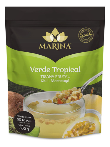 Tisana Marina Verde Tropical Kiwi Maracuya 500g 