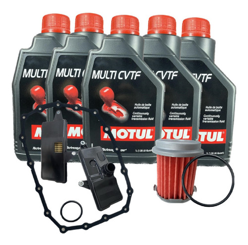 Kit Afinación Transmisión Cvt Honda Fit 1.5l 15-202 Motul 5l