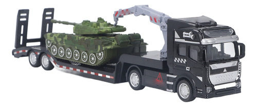 Juguete De Simulación De Tanque De Remolque De Plataforma Pl