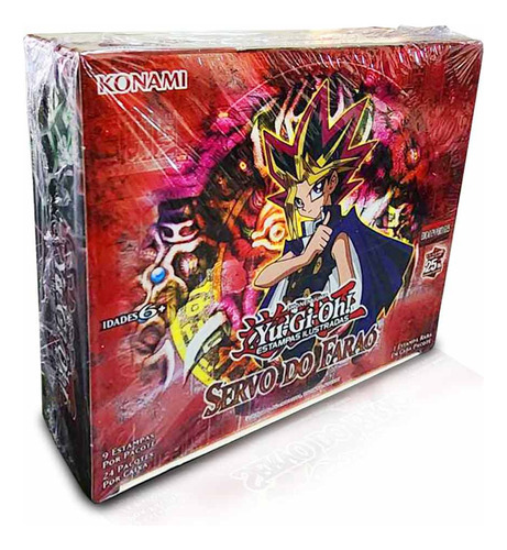 Booster Box Yugioh - Servo Do Faraó