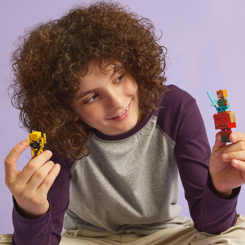 Lego® Minecraft® La Batalla De Lava Del Inframundo 21266 99 Lava Del Inframundo