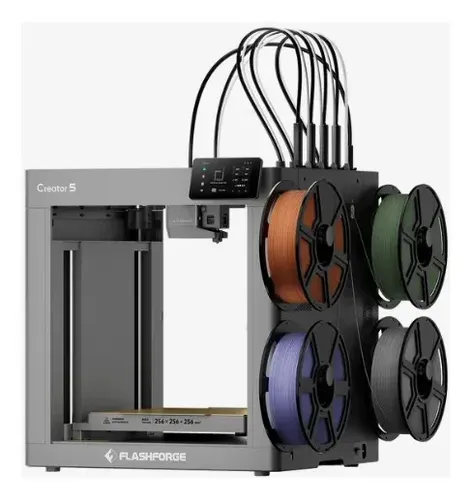 Impressora 3D Flashforge Creator 5 Multicolor com 4 Bicos