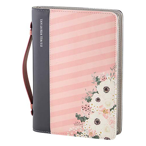 Funda De Biblia De Cuero Vegano G1875 Joyful Expression...