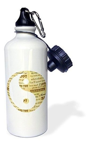 Botella De Agua Deportiva 3drose Pulgyou Are My Sunshine
