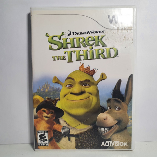 Juego Nintendo Wii Shrek Tercero - Fisico