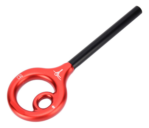 Red 12# Red Rigging Descender En Forma De 9 Formas, Anticaíd