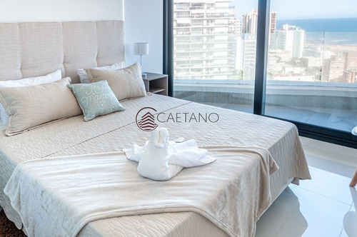 Imagen 12 de 20 de Venta Apartamento 1 Dormitorio Y Medio Artower Punta Del Este - Punta Del Este La Pastora