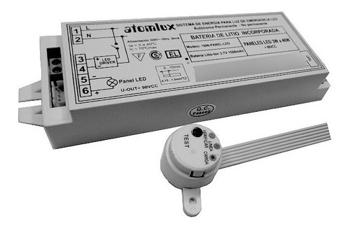 Sistema De Energia Luz De Emergencia Led Atomlux 1610