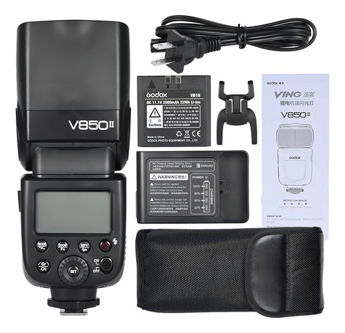 Flash De Batería Universal Manual Godox V850ii Speedlite