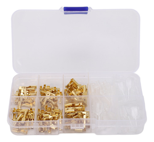 Kit De Terminales Prensados En Frío, 135 Piezas, Pala Hembra