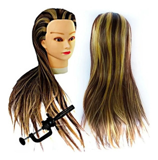 Amazoncom SILKY Cabeza de maniquí de cabello 100 real con soporte cabeza  de entrenamiento de práctica de peluqueros y cabeza de muñeca de  cosmotología para peinado y trenza color negro natural 