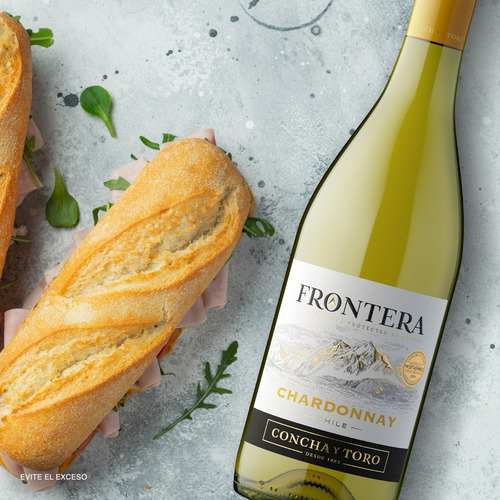 Vino Blanco Frontera Chardonnay 750 Ml