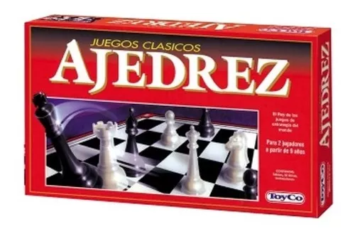 Juego De Mesa Ajedrez Linea Roja