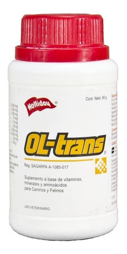 Ol Trans 80g Suplemento Vitaminico Osteoarticular Holliday