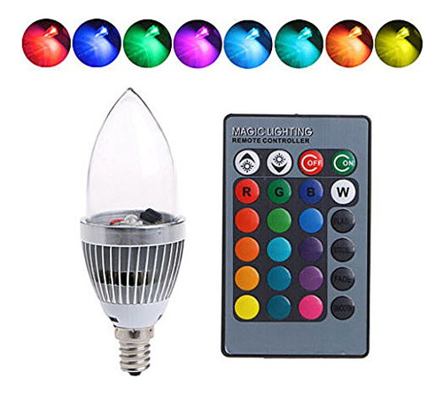 Ebtools E14 3w Rgb Led Smart Light Bulbs, Led Color Cambio B