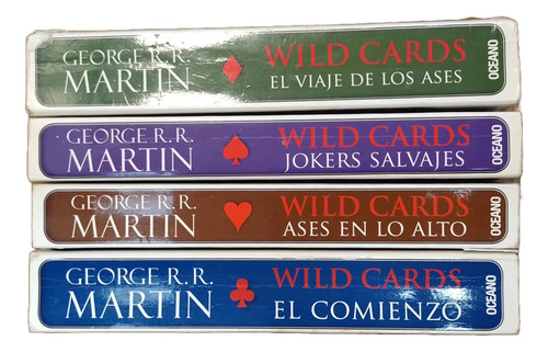 Libros Wild Cars - 1 Al 4 Ases - G R R Martin / Gringolibros
