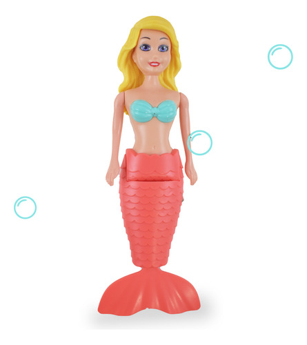 Juego Para Pileta Sirena X3 Muñecas