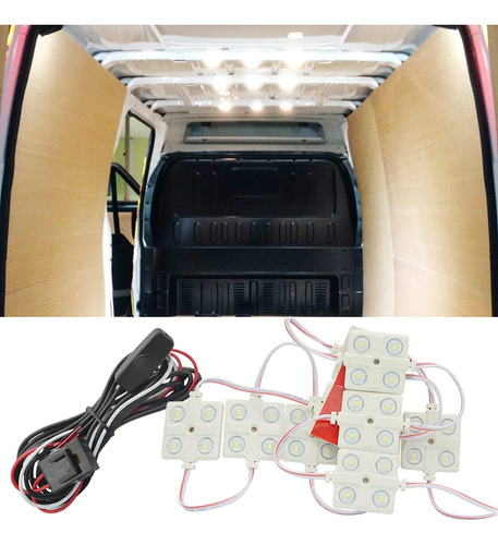 Kits De Luces Interiores De 12v 40 Led Furgonetas, Luce...