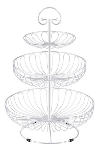 Canasta De Frutas De 3 Niveles Soporte De Canasta De Frutas