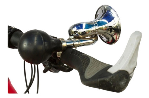 Imagem 8 de 10 de Buzina Trombone Chacrinha C/ Pera De Borracha Bike