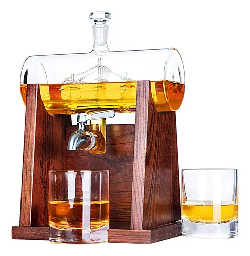 Decantador Jillmo, Juego De Decantadores De Whisky De 1250 M