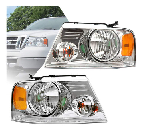 Cheda Faros Delanteros, Compatibles Con Ford F150 Lincoln Ma