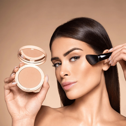 Bronceador Polvo Compacto Pupa Wonder Me Bronzer Tono Del Maquillaje 001 Light Neutral