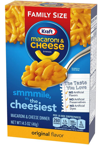 Pasta Macaroni & Cheese Codito Con Queso Mac And Cheese 411g