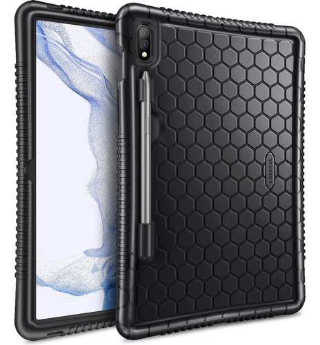 Funda Fintie Silicona Samsung Galaxy Tab S7 11 Inch Negro