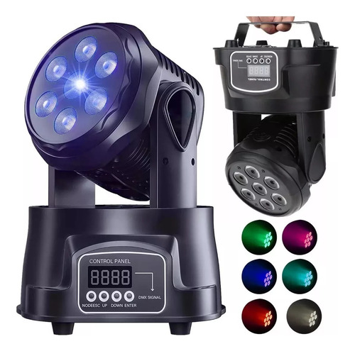 Efectos De Luz Led Rgbw 150w Láser Dj Dmx Con Cabezal Móvil