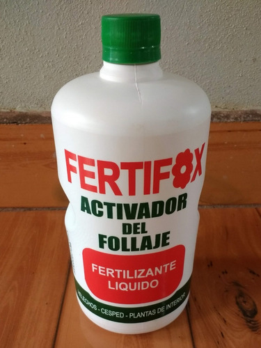 Fertilizante Liquido - Act. De Follaje Fertifox 1l X 3u