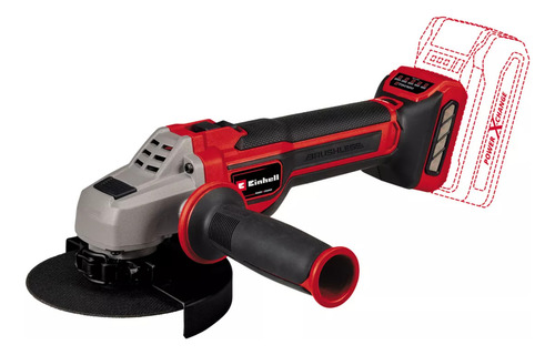 Esmeril Angular Inalambrico 4 1/2 Einhell Tp-ag 18/125 Ce Q