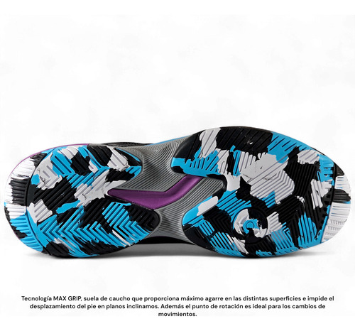 Zapatillas Mujer Tenis Padel Handball Voley Squash Filament