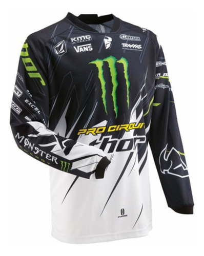 Mountain Bike Motocross Mtb Ropa De Montar Monster Energ 