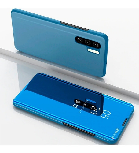 Flip Cover + Vidrio Templado 3d Huawei P30 Pro