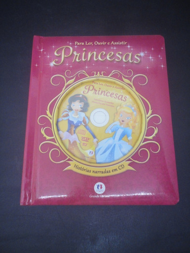Livro Princesas Para Ler E Ouvir Assistir