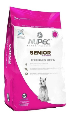 Nupec Senior Raza Pequeña 8 Kg.