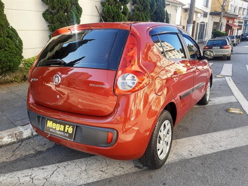 Fiat Palio Attractive 1.0 8v Flex Completo Vermelho 2013