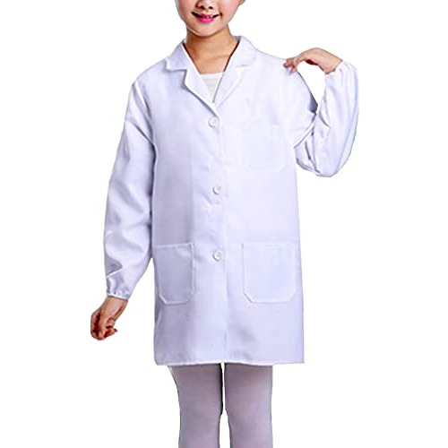 Niños Unisex Niño Bata De Laboratorio Científicos Juego De R