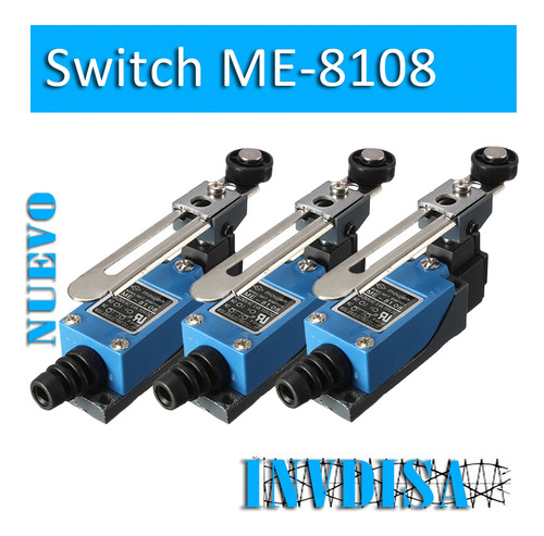 Limit Switch De Rodillo, Interruptor Limite De Uso Industria