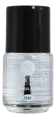 Esmalte Brillante Para Uñas. Permagloss 15ml. Studio Nails Color Transparente