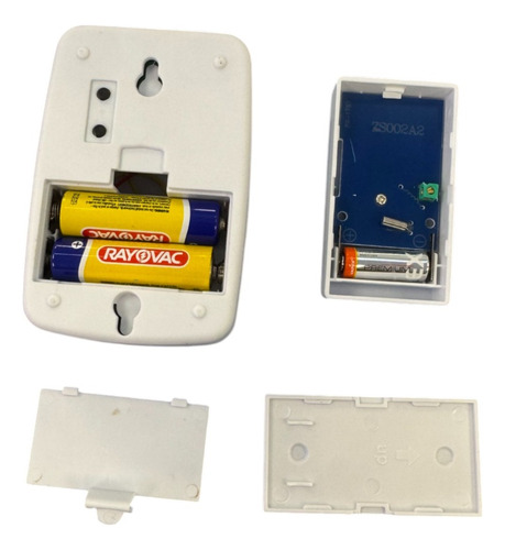 Kit X 2 Timbres Inalambrico Digital Zurich 38 Mel Inc Pilas Blanco