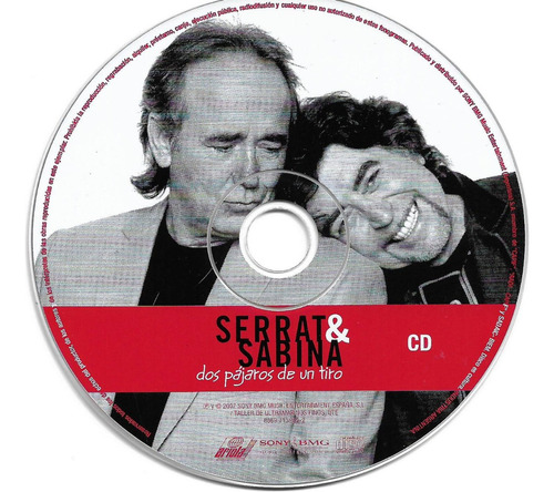 Serrat & Sabina - Dos Pájaros De Un Tiro ( Detalle)
