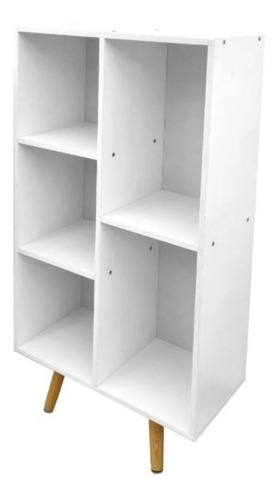 Imagen 6 de 9 de Librero 5 Divisiones - Nórdico - 50x93 Cm - Fn78