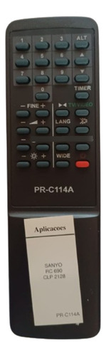 Controle Sanyo Prc 114 A